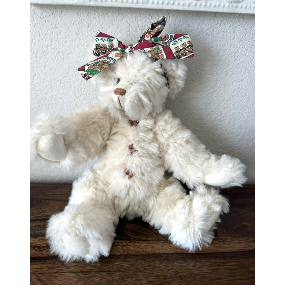 Annette Funicello Collectible 15” Bear Headband Bear Buttons Stand adorable